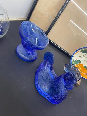 Beautiful Blue Glass and More !