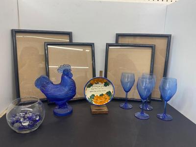 Beautiful Blue Glass and More !
