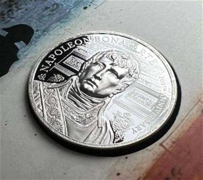 2021 Napoleon .999 Silver 1 Oz St. Helena High Relief
