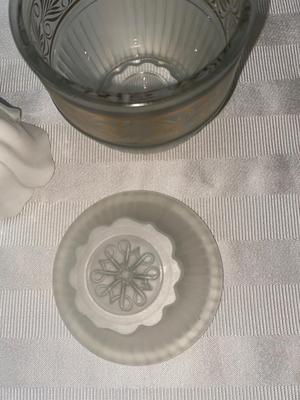 Vintage AVON Bell and Frosted Dishes