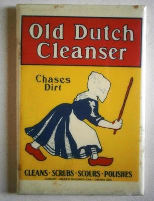 Old Dutch Cleanser Advertising Pocket Mirro