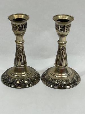 Silver Plated Candlesticks
