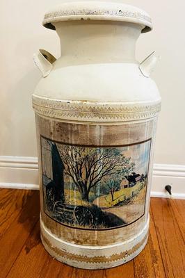 Vintage DAIRYMEN’S LEAGUE Milk Can