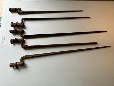 Antique Rifle Bayonets