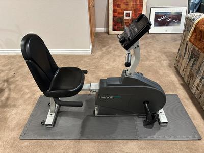 IMAGE 2.0 C RECUMBENT STATIONARY EXERCISE BIKE W/DIGITAL SCREEN