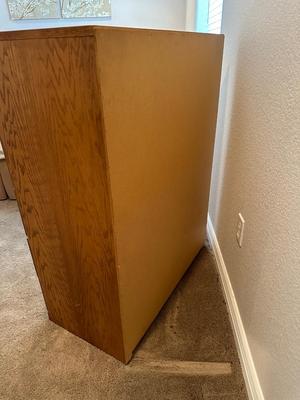 SOLID WOOD 5 DRAWER CHEST
