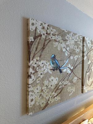 TIM COFFEY BIRDS PERCHED ON DOGWOOD