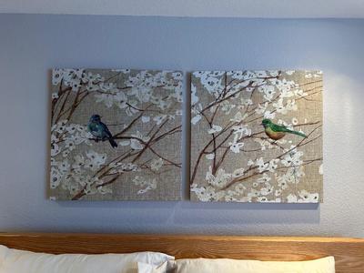 TIM COFFEY BIRDS PERCHED ON DOGWOOD