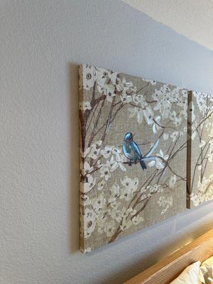 TIM COFFEY BIRDS PERCHED ON DOGWOOD