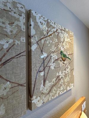 TIM COFFEY BIRDS PERCHED ON DOGWOOD