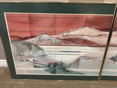 MARY ANN GINTER PANORAMA MOUNTAIN LANDSCAPE