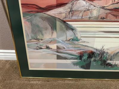 MARY ANN GINTER PANORAMA MOUNTAIN LANDSCAPE