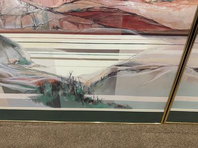 MARY ANN GINTER PANORAMA MOUNTAIN LANDSCAPE