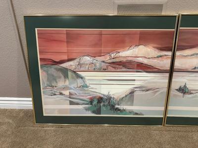 MARY ANN GINTER PANORAMA MOUNTAIN LANDSCAPE