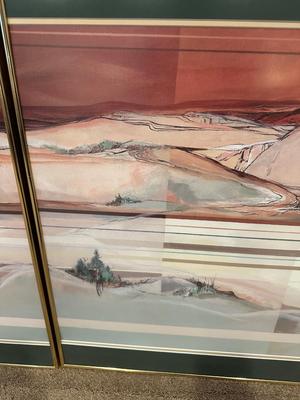 MARY ANN GINTER PANORAMA MOUNTAIN LANDSCAPE