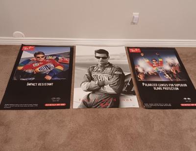 NASCAR JEFF GORDON POSTERS FOR RAY-BAN SUNGLASSES