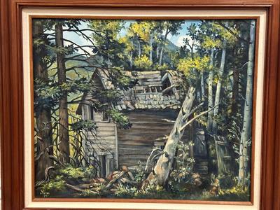 OIL ON CANVAS SIGNED "FLINN"