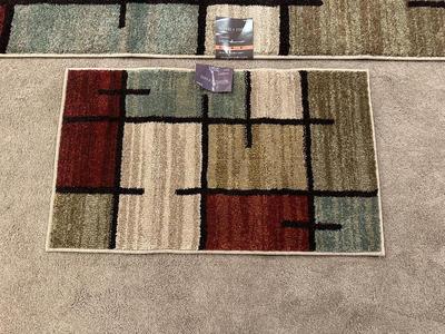 2 NEW ALLEN + ROTH THROW RUGS