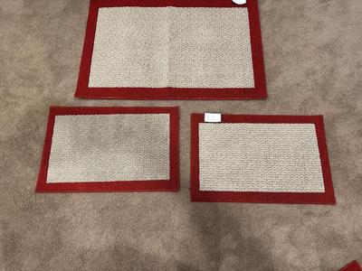 4 NEW THRESHOLD ACCENT RUGS