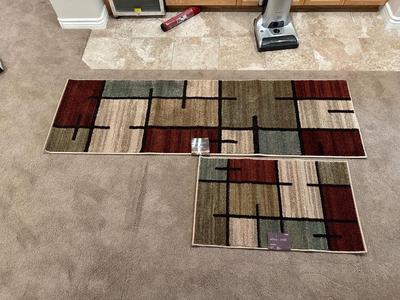 2 NEW ALLEN + ROTH ACCENT RUGS