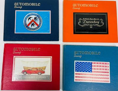 Automotive Quarterly Hardcover Books, Volume 10, books 1-4