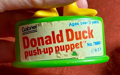 Vintage Donald Duck Disney Puppet