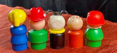 Fisher Price Red Mini-Bus with Little People
