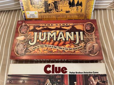 JUMANJI, CLUE AND PERINTON THE GAME OF FAIRPORT