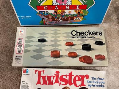 THE ALLOWANCE GAME, CHECKERS & TWISTER