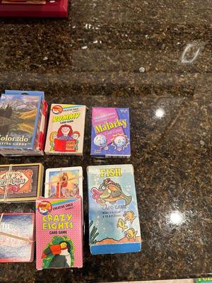 DECKS OF CARDS AND CARD GAMES