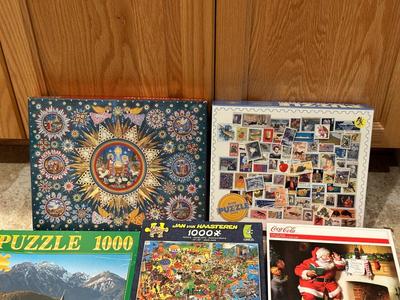 JIGSAW PUZZLES AND A ROLL PUZZ