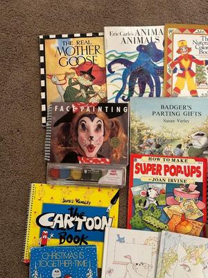 FACE PAINTING W/PAINT AND OTHER GREAT BOOKS