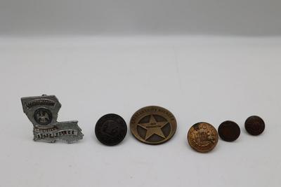 Various New Orleans Pins/Buttons