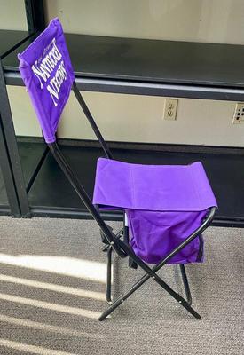 Folding Camp Chair with Underseat Cooler
