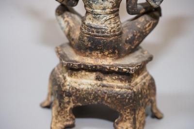 HINDU / EASTERN INDIA DIETY SHIVA METAL FIGURINE SCULPTURE