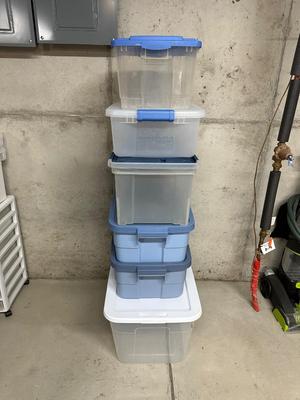 MID SIZE STORAGE TOTES