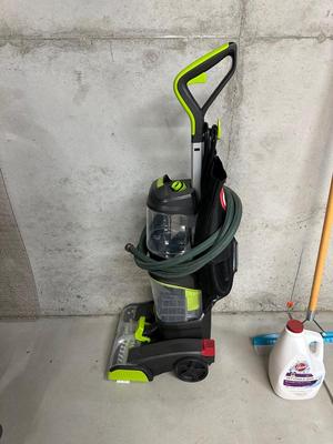 HOOVER POWER MAX & PET CARPET CLEANER, CARPET SHAMPOO AND CARPET BRUSH