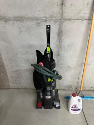 HOOVER POWER MAX & PET CARPET CLEANER, CARPET SHAMPOO AND CARPET BRUSH