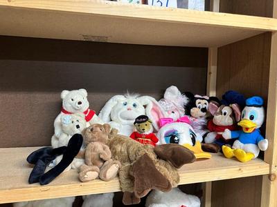 MICKEY, MINNIE AND MANY OF THEIR FRIENDS PLUSH