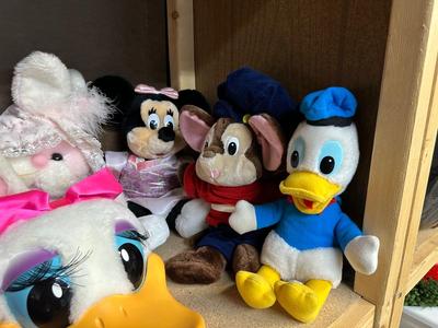 MICKEY, MINNIE AND MANY OF THEIR FRIENDS PLUSH