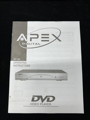TOSHIBA COMBO TV & VCR PLAYER PLUS APEX DVD PLAYER W/REMOTE