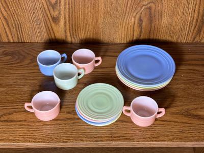 HAZEL ATLAS CHILD'S GLASS PLAY DISHES