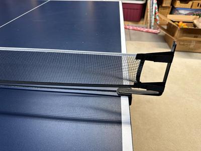 FOLDING PING PONG TABLE ON WHEELS WITH ALL ACCESSORIES INCLUDED