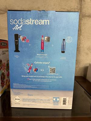 SODASTREAM AND COTTON CANDY MAKER