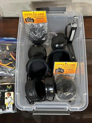 BINOCULAR STRAP, CAMERA LENS GUARDS & MORE