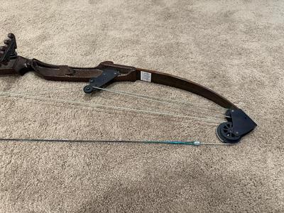 WHITETAIL HUNTER THE BEAR COMPOUND BOW AND EASTON 2018 GAMEGETTER ARROWS