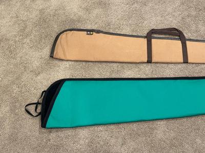 2 SOFT SIDED GUN CASES