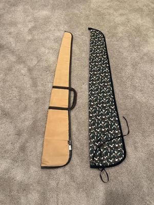 2 SOFT SIDED GUN CASES