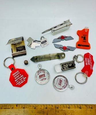 Hodge Lodge Lot of Vintage Advertising - Avis Southwest Pabst Blue Ribbon, etc