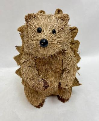 Sticks and Fabric Critter - Hedgehog Figure